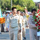 ร่วมพิธีถวายบังคมและวางพวงมาลาเนื่องในวันปิยมหาราช 