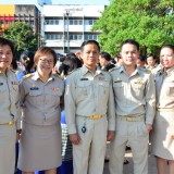 ร่วมพิธีถวายบังคมและวางพวงมาลาเนื่องในวันปิยมหาราช 