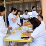 โครงการหล่อเทียนและถวายเทียนจำนำพรรษา ประจำปี 2561