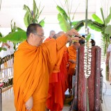 โครงการหล่อเทียนและถวายเทียนจำนำพรรษา ประจำปี 2561
