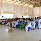 โครงการหล่อเทียนและถวายเทียนจำนำพรรษา ประจำปี 2561