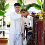 โครงการหล่อเทียนและถวายเทียนจำนำพรรษา ประจำปี 2561