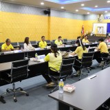 ประชุมคณะผู้บริหาร และหัวหน้าส่วนราชการเทศบาลตำบลสันทราย ครั้งที่ ๘ ประจำปี พ.ศ. ๒๕๖๘