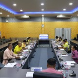 ประชุมคณะผู้บริหาร และหัวหน้าส่วนราชการเทศบาลตำบลสันทราย ครั้งที่ ๘ ประจำปี พ.ศ. ๒๕๖๘