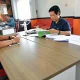 เข้ารับการตรวจประเมินประสิทธิภาพและประสิทธิผลการปฏิบัติราชการ ประจำปีงบประมาณ พ.ศ. ๒๕๖๓