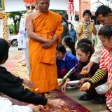 พิธีต้อนรับสัญญาบัตรพัดยศ และแสดงมุฑิตาจิต พระครูบวรธรรมสุนทร