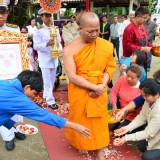 พิธีต้อนรับสัญญาบัตรพัดยศ และแสดงมุฑิตาจิต พระครูบวรธรรมสุนทร