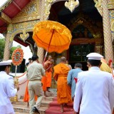 พิธีต้อนรับสัญญาบัตรพัดยศ และแสดงมุฑิตาจิต พระครูบวรธรรมสุนทร