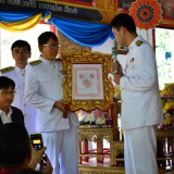 พิธีต้อนรับสัญญาบัตรพัดยศ และแสดงมุฑิตาจิต พระครูบวรธรรมสุนทร