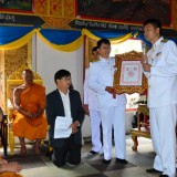 พิธีต้อนรับสัญญาบัตรพัดยศ และแสดงมุฑิตาจิต พระครูบวรธรรมสุนทร