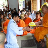 พิธีต้อนรับสัญญาบัตรพัดยศ และแสดงมุฑิตาจิต พระครูบวรธรรมสุนทร