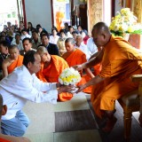 พิธีต้อนรับสัญญาบัตรพัดยศ และแสดงมุฑิตาจิต พระครูบวรธรรมสุนทร