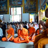 พิธีต้อนรับสัญญาบัตรพัดยศ และแสดงมุฑิตาจิต พระครูบวรธรรมสุนทร