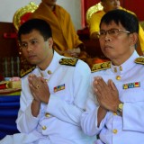 พิธีต้อนรับสัญญาบัตรพัดยศ และแสดงมุฑิตาจิต พระครูบวรธรรมสุนทร