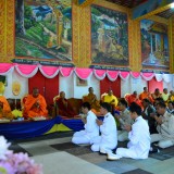 พิธีต้อนรับสัญญาบัตรพัดยศ และแสดงมุฑิตาจิต พระครูบวรธรรมสุนทร
