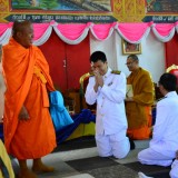 พิธีต้อนรับสัญญาบัตรพัดยศ และแสดงมุฑิตาจิต พระครูบวรธรรมสุนทร