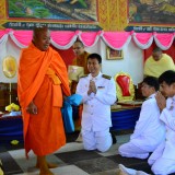 พิธีต้อนรับสัญญาบัตรพัดยศ และแสดงมุฑิตาจิต พระครูบวรธรรมสุนทร