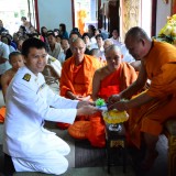 พิธีต้อนรับสัญญาบัตรพัดยศ และแสดงมุฑิตาจิต พระครูบวรธรรมสุนทร