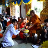 พิธีต้อนรับสัญญาบัตรพัดยศ และแสดงมุฑิตาจิต พระครูบวรธรรมสุนทร