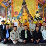 พิธีต้อนรับสัญญาบัตรพัดยศ และแสดงมุฑิตาจิต พระครูบวรธรรมสุนทร