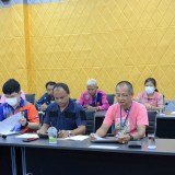 การประชุมคณะกรรมการและคณะทำงานการฝึกการป้องกันและบรรเทาสาธารณภัยกรณีแผ่นดินไหว ประจำปี ๒๕๖๖ อำเภอฝาง จังหวัดเชียงใหม่ การฝึกเต็มรูปแบบ (Full Scale Exercise) 