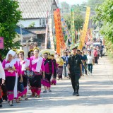 ร่วมพิธีบวงสรวงสักการะพระเจ้าฝาง-พระนางสามผิว 