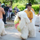 ร่วมพิธีบวงสรวงสักการะพระเจ้าฝาง-พระนางสามผิว 