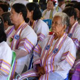 พิธีมอบประกาศนียบัตรให้แก่ผู้ที่สำเร็จหลักสูตร โรงเรียนผู้สูงอายุตำบลสันทราย ประจำปี พ.ศ.2561 