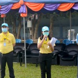 โครงการจิตอาสาพระราชทาน ๙๐๔ วปร. เราทำความดีเพื่อชาติ ศาสน์ กษัตริย์ เทศบาลตำบลสันทราย