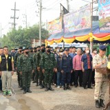 ร่วมพิธีเปิดโครงการป้องกันและลดอุบัติเหตุทางถนน ช่วงเทศกาลสงกรานต์ ประจำปีงบประมาณ ๒๕๖๖