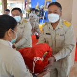 ร่วมพิธีมอบสิ่งของ ตามโครงการ หนึ่งใจ...ช่วยเหลือผู้ประสบภัย