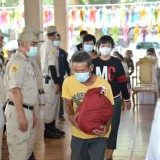 ร่วมพิธีมอบสิ่งของ ตามโครงการ หนึ่งใจ...ช่วยเหลือผู้ประสบภัย