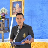 ร่วมพิธีมอบสิ่งของ ตามโครงการ หนึ่งใจ...ช่วยเหลือผู้ประสบภัย