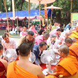 งานประเพณีรดน้ำขอพรผู้สูงอายุตำบลสันทราย ประจำปี ๒๕๖๙