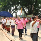 งานประเพณีรดน้ำขอพรผู้สูงอายุตำบลสันทราย ประจำปี ๒๕๖๙