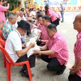 งานประเพณีรดน้ำขอพรผู้สูงอายุตำบลสันทราย ประจำปี ๒๕๖๙
