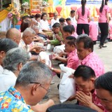 งานประเพณีรดน้ำขอพรผู้สูงอายุตำบลสันทราย ประจำปี ๒๕๖๙