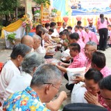 งานประเพณีรดน้ำขอพรผู้สูงอายุตำบลสันทราย ประจำปี ๒๕๖๙