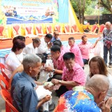 งานประเพณีรดน้ำขอพรผู้สูงอายุตำบลสันทราย ประจำปี ๒๕๖๙