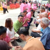งานประเพณีรดน้ำขอพรผู้สูงอายุตำบลสันทราย ประจำปี ๒๕๖๙