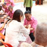 งานประเพณีรดน้ำขอพรผู้สูงอายุตำบลสันทราย ประจำปี ๒๕๖๙