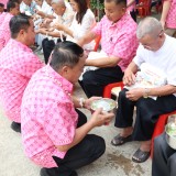 งานประเพณีรดน้ำขอพรผู้สูงอายุตำบลสันทราย ประจำปี ๒๕๖๙