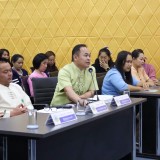 ประชุมพนักงานเทศบาลตำบลสันทราย ครั้งที่ ๑ ประจำปีงบประมาณ พ.ศ. ๒๕๖๘