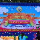 โครงการส่งเสริมพัฒนาการเด็กและเยาวชนตำบลสันทราย