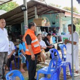 มอบเงินช่วยเหลือ ผู้ประสบอัคคีภัย ให้แก่ นางสมศรี สิทธิกิจ 