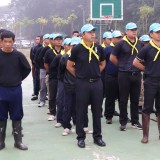 ร่วมกิจกรรมจิตอาสา"พัฒนาสนามกีฬากลางอำเภอฝาง"