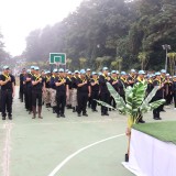 ร่วมกิจกรรมจิตอาสา"พัฒนาสนามกีฬากลางอำเภอฝาง"