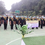 ร่วมกิจกรรมจิตอาสา"พัฒนาสนามกีฬากลางอำเภอฝาง"