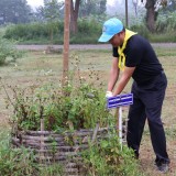 ร่วมกิจกรรมจิตอาสา"พัฒนาสนามกีฬากลางอำเภอฝาง"