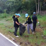 ร่วมกิจกรรมจิตอาสา"พัฒนาสนามกีฬากลางอำเภอฝาง"